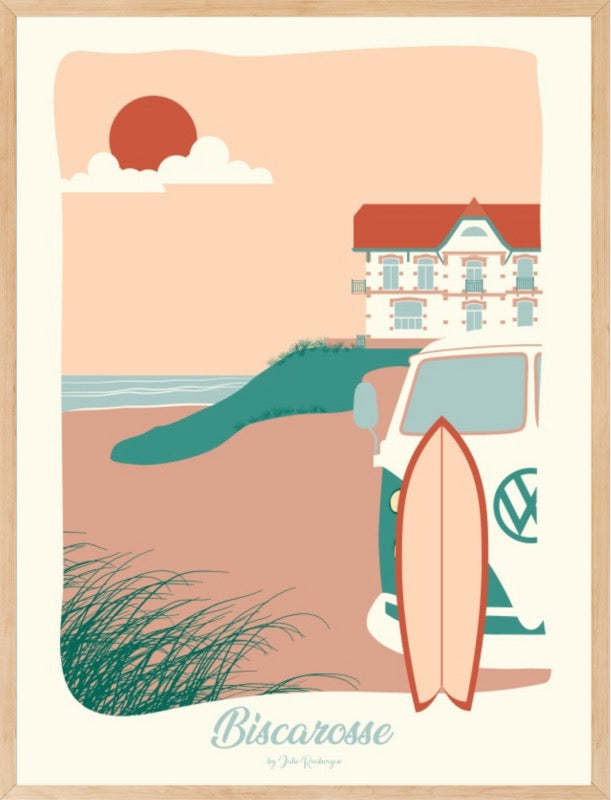 Affiches Surf - Julie Roubergue