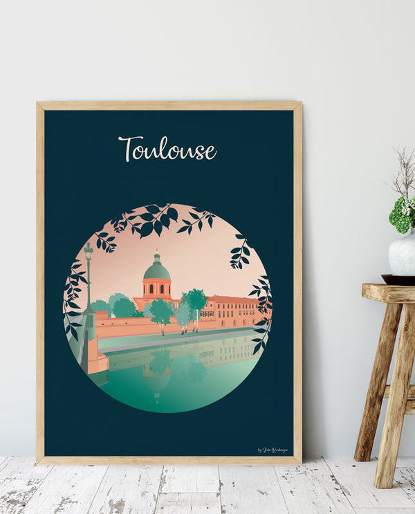 AFFICHE 50X70 - JOSEPHA - PONT ST PIERRE - TOULOUSE